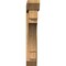 Ekena Millwork Merced Slat Rough Sawn Bracket w/ Offset Brace, Western Red Cedar, 8"W x 46"D x 46"H BKT0806X46X46MRC06RWR - alternate 2